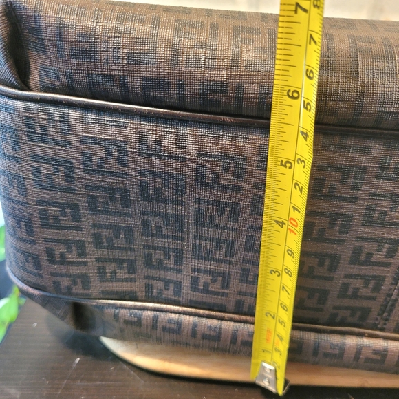 Fendi Zucchino Spalmati Coated Canvas Bag - Picture 16 of 16